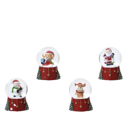 Sfera acqua xmas 6cm