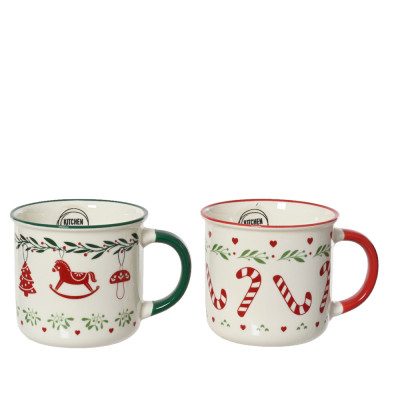 MUG CANDY IN PORCELLANA