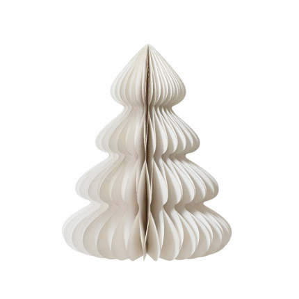 Albero di Natale plissé in carta 60cm