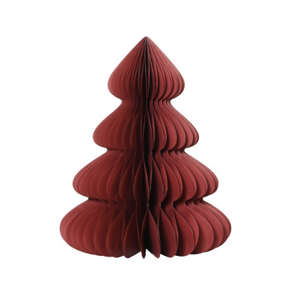 Albero di Natale plissé in carta 60cm