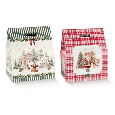 Baulotto Portapanettone e Bottiglia