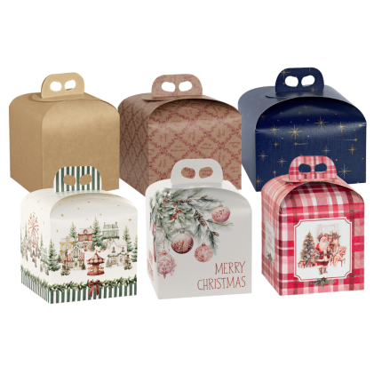 Scatole Portapanettone con Manico 1Kg