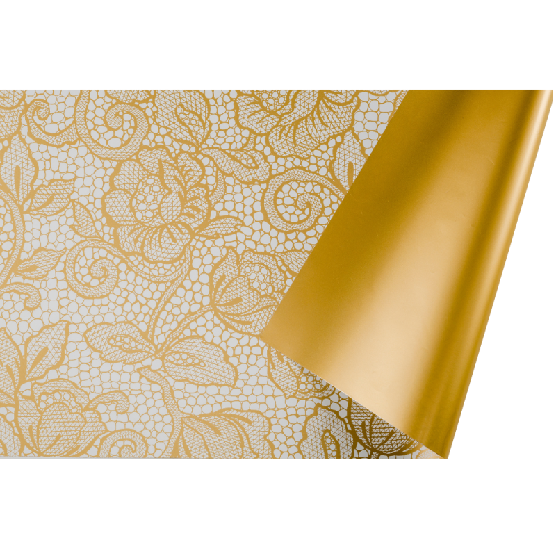 Bobina Carta Polipropilene Stardust Oro