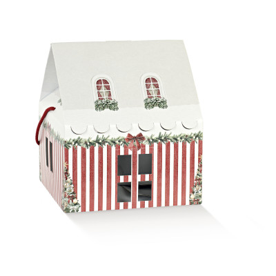 Porta panettone Maison Con Cordini Market Rosso 2