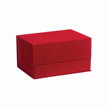 Scatola in Velluto Rosso
