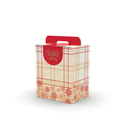 Scatola per Panettone e Bottiglia Royal Tartan
