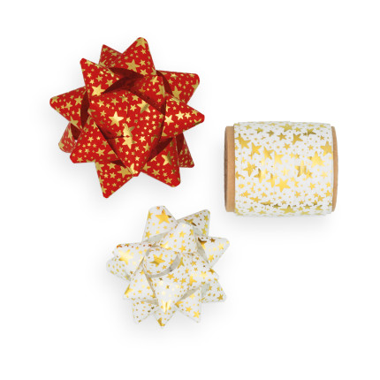 Stelle Adesive Polipropilene Stelle Oro (50pezzi)