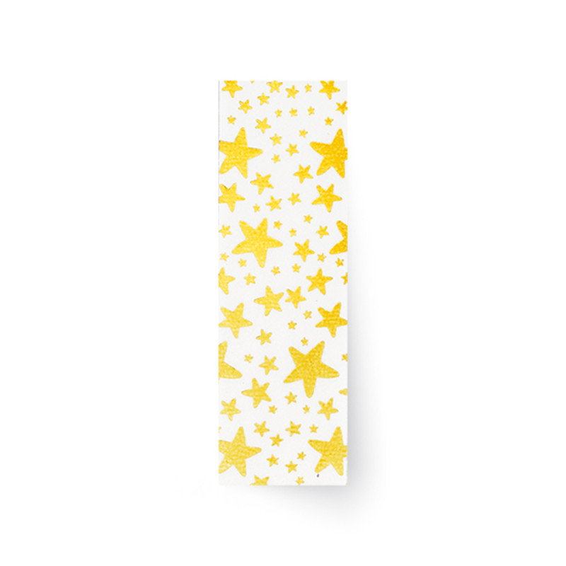 Stelle Adesive Polipropilene Stelle Oro (50pezzi)