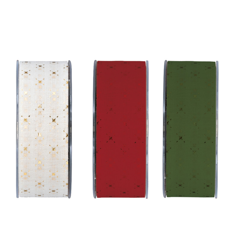 Nastro Lino Laminato altezza 40mm