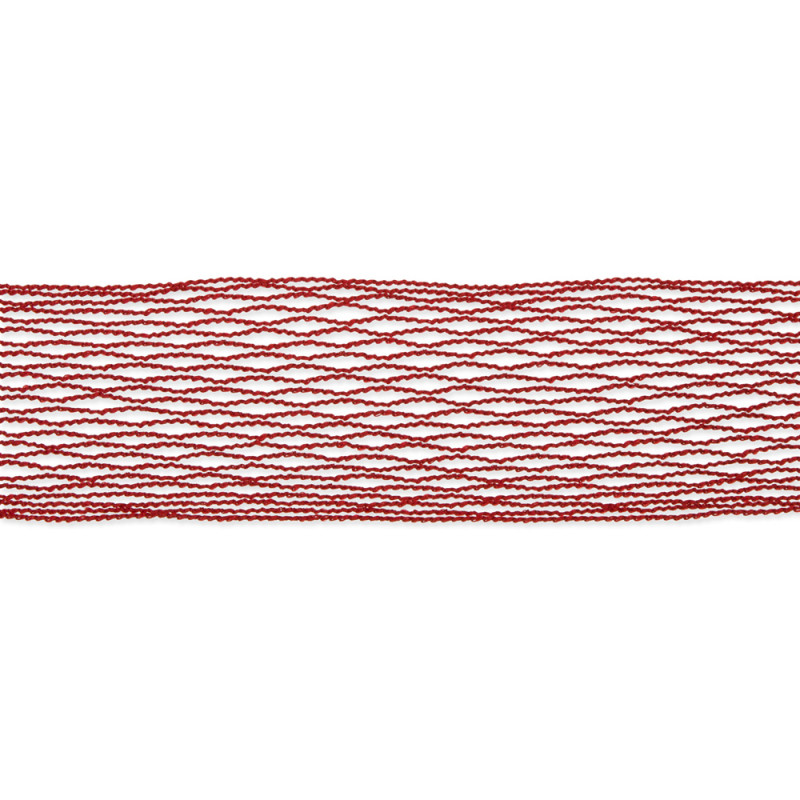 Nastro rete estensibile rosso dettaglio
