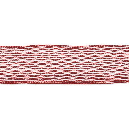 Nastro rete estensibile rosso dettaglio