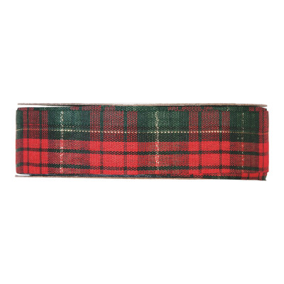 Nastro in tessuto scozzese lurex 2