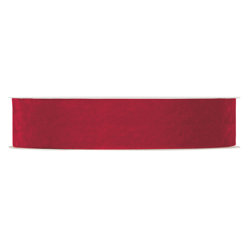 Nastro doppio velluto rosso