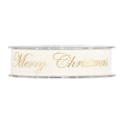 Nastro Velluto Merry Christmas Oro
