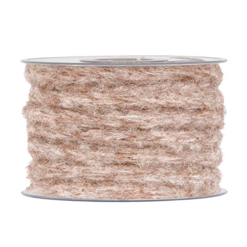 Corda In Maglia Boucle' tortora