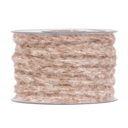 Corda In Maglia Boucle' tortora