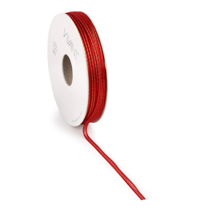 Nastro Tessuto Charming rosso