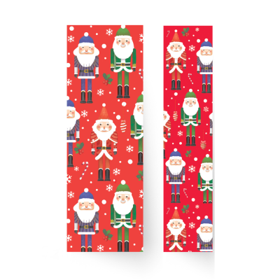 Nastro Tessuto Babbo Natale 2