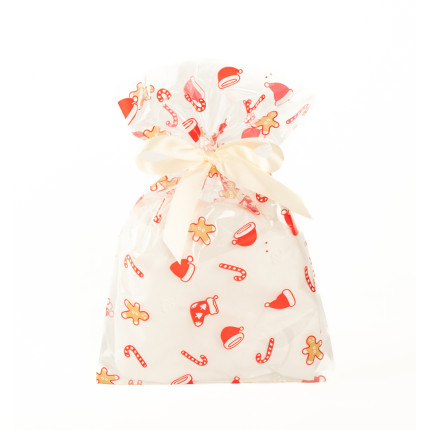 Buste Regalo in Polipropilene Xmas Party (50 Pezzi)