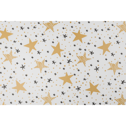 Buste Regalo in Polipropilene Stardust Bianco (25 Pezzi)