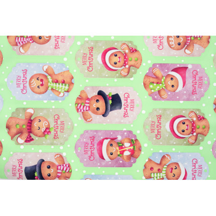 Buste Regalo Gingerbread in Polipropilene