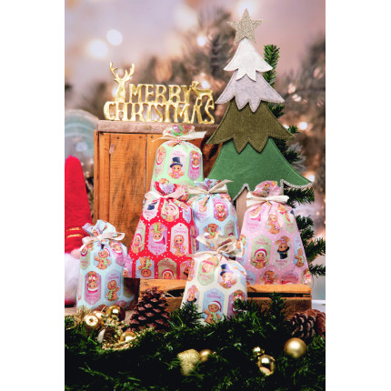 Buste Regalo Gingerbread in Polipropilene