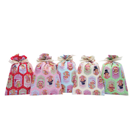 Buste Regalo Gingerbread in Polipropilene