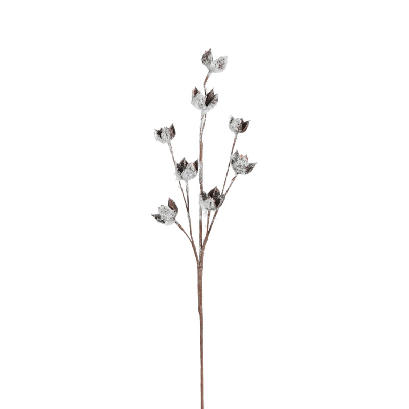 RAMO DI FIORI GHIACCIATI 75CM