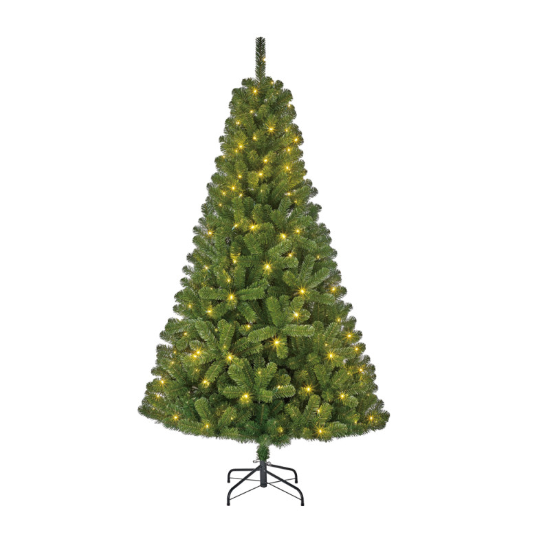 ALBERO DI NATALE CLASSICO LED CHARLTON VERDE