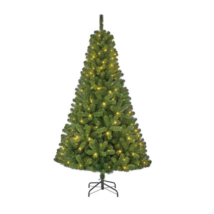 ALBERO DI NATALE CLASSICO LED CHARLTON VERDE