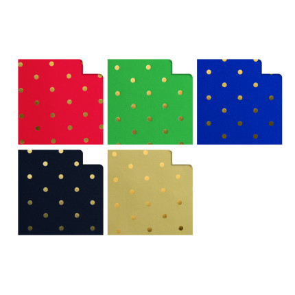 Bobina Carta Regalo Hot Metal Pois