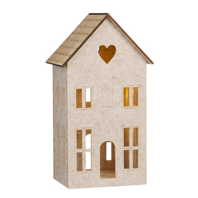 CASETTA IN FELTRO DECORATIVA  CON LED 2
