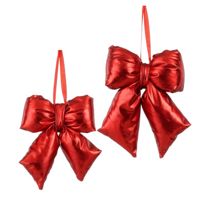 FIOCCO DECORATIVO IMBOTTITO ROSSO