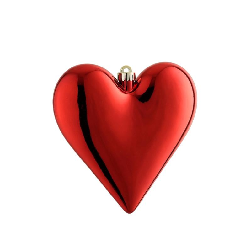 CUORE DECORATIVO LUCIDO DA APPENDERE 20CM