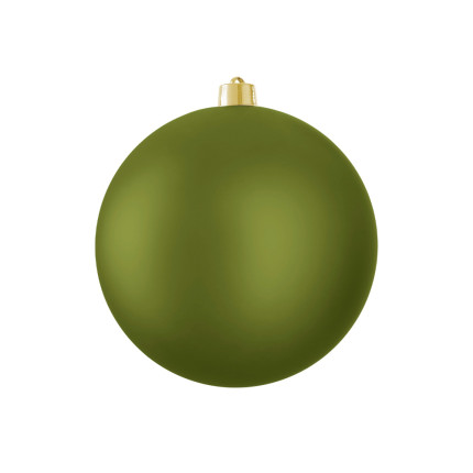 Pallina di Natale Infrangibile Opaca Verde