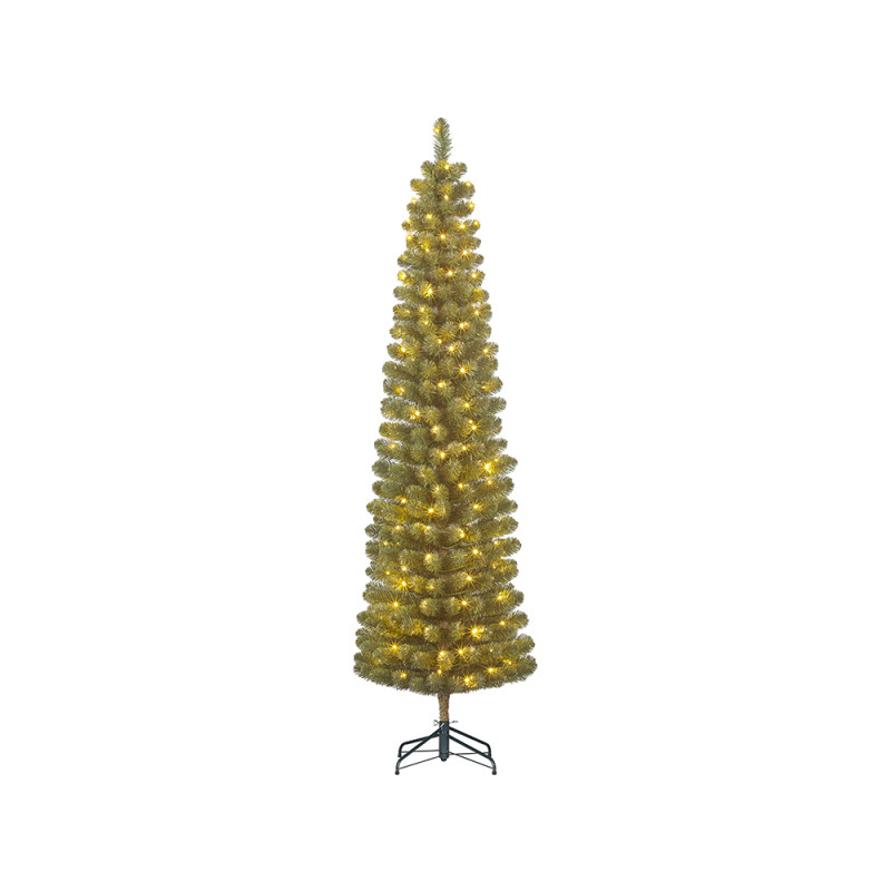 Albero di Natale Charlton con Led - Albero di Natale pre-illuminato
