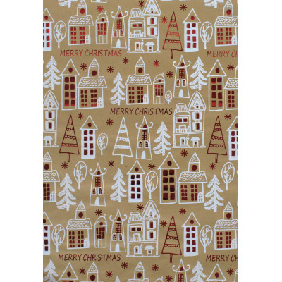 Carta Regalo Metal Kraft Casette (10 Fogli)