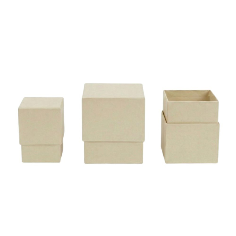 Scatola Fashion Cube Bianco Latte