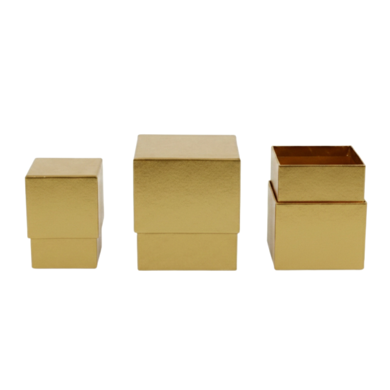 Scatola Fashion Cube Oro