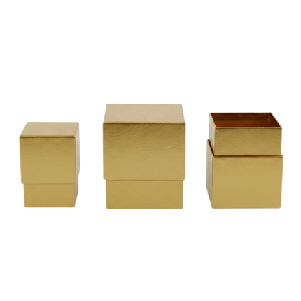 Scatola Fashion Cube Oro