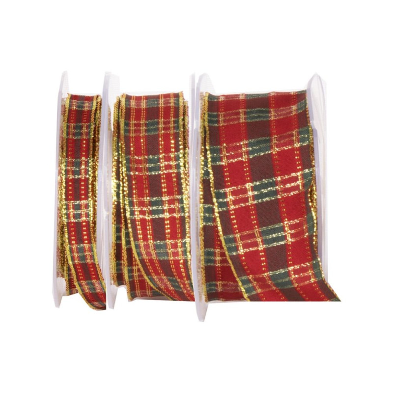 Nastro scozzese lurex animato