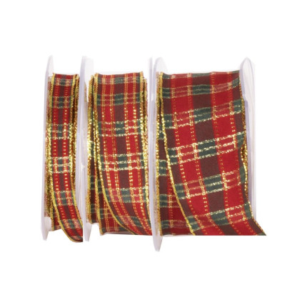 Nastro scozzese lurex animato