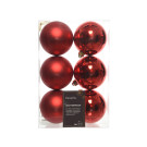 Palline per Albero di Natale 8cm (6 pezzi)
