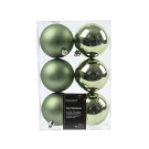 Palline per Albero di Natale 8cm (6 pezzi)