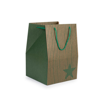 Shopper a Righe con Cordini 2
