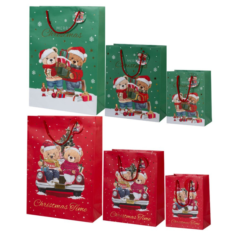 Shopper Teddy Bear con Cordini