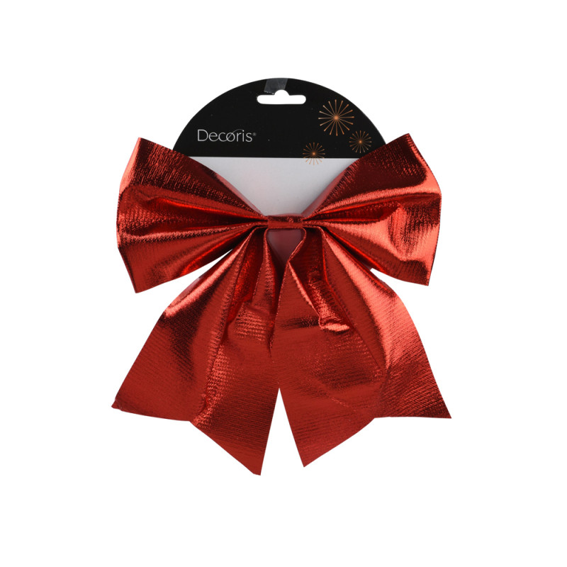 FIOCCO ROSSO IN POLIESTERE 24CM