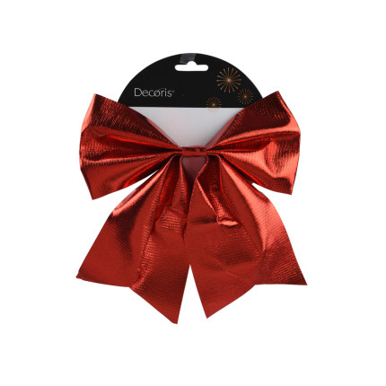 FIOCCO ROSSO IN POLIESTERE 24CM