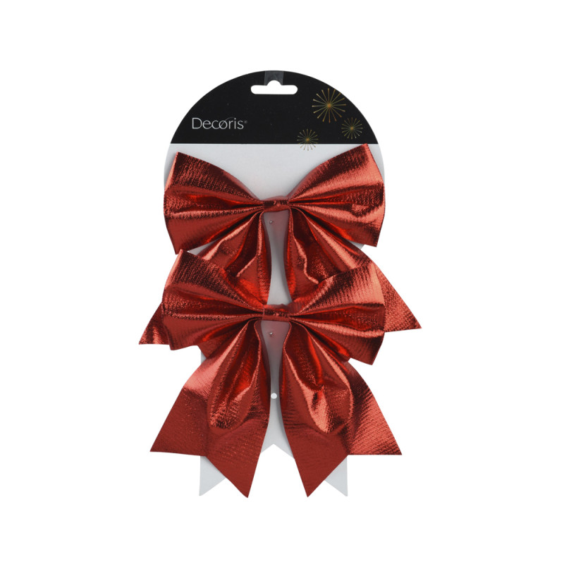 FIOCCO ROSSO POLIESTERE (2 PEZZI)