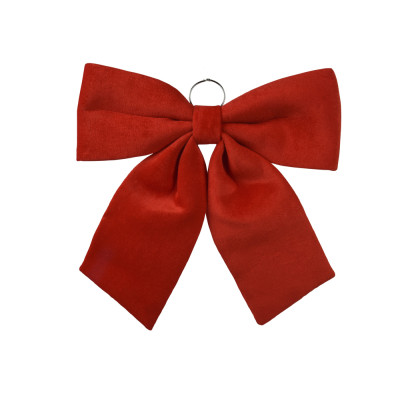 FIOCCO DECORATIVO ROSSO 52CM 2